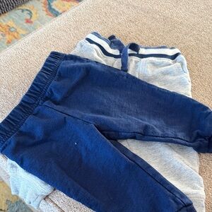 Carter's Blue and Gray Kids Joggers